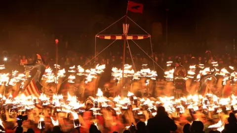 PA Media Up Helly Aa