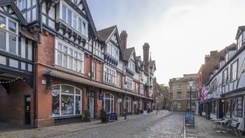 Getty Images College Street in Gloucester