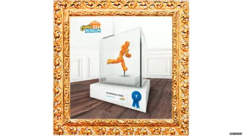 Frito Lay Picture of the winning Cheeto