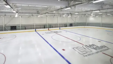 GLL Ice rink in the centre