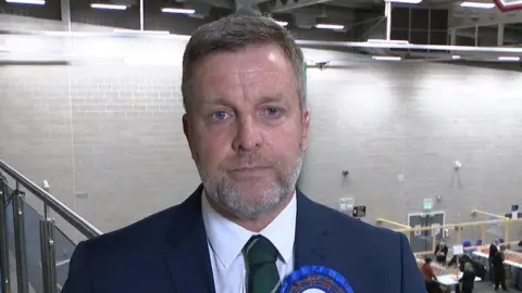 Conservative candidate Finlay Carson