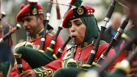 Getty Images World pipe band championships 2023