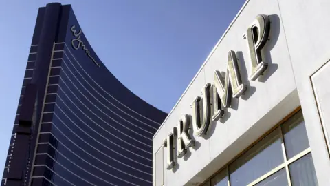 Getty Images A wynne hotel next to a trump property