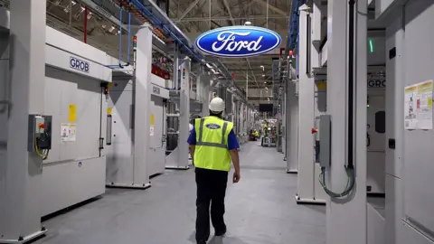 Getty Images Ford's Dagenham engine plant