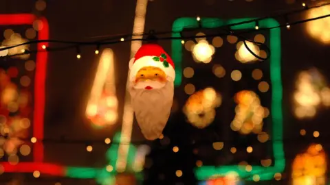 PA Media Christmas lights