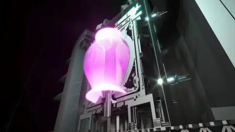 An artists impression of the inside of a STEP