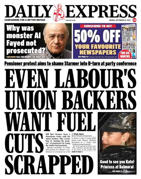  Even Labour's union backers want fuel cuts scrapped