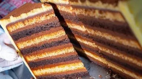 Get Baked Tiramisu layered cake by Get Baked