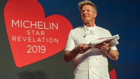 Michelin Gordon Ramsay gave out the new Michelin Stars for 2019