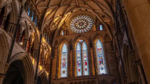 Chapter of York Three stained-glass lancet windows in York Minster depict Saints Peter, Paul, Wilfred, and William of York.