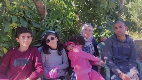 Handout Image showing Attaallah Elian's nephew, two nieces, sister-in-law and a man