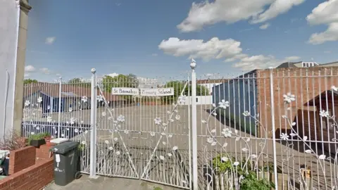 LDRS St Barnabas Primary School gates