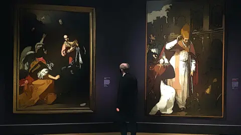 BBC Artemisia Gentileschi exhibition at the National Gallery, London