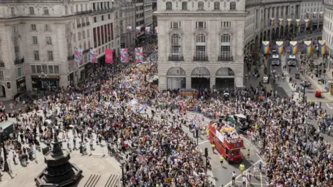 PA Media Piccadilly Circus