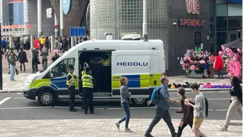 BBC Facial recognition van