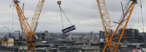 Getty Images Carillion sign