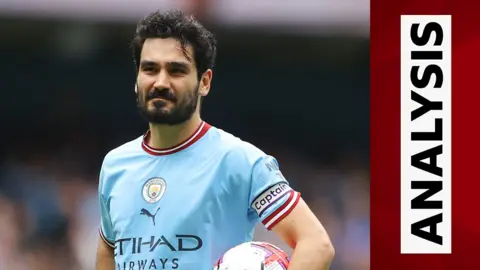 IManchester City midfielder lkay Gundogan