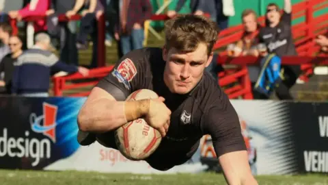 Alamy Toronto Wolfpack's Jonny Pownall