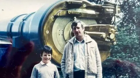 Phoenix family Niven Phoenix with his father