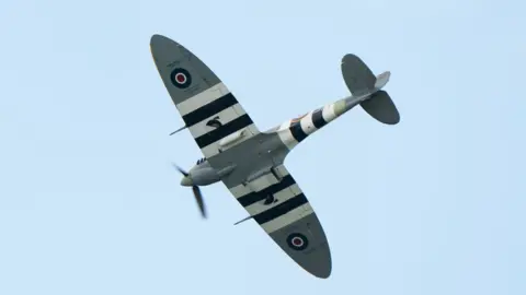 Joe Giddens A Spitfire from the Battle of Britain Memorial Flight