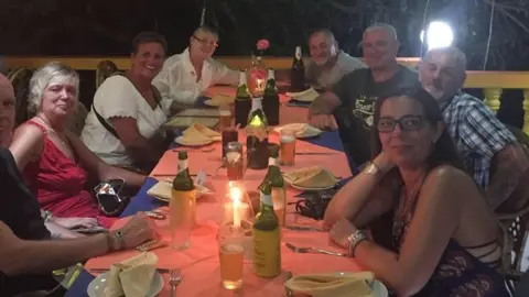 Alan Bryant Family on holiday in Goa