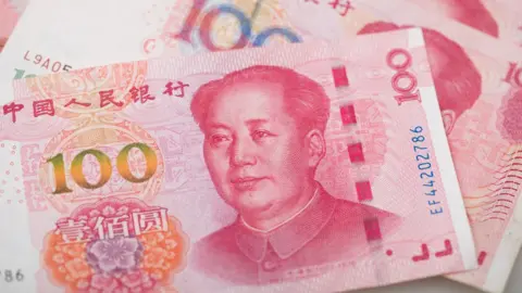 Getty Images Yuan notes