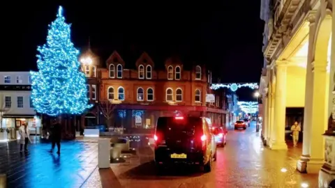 Ipswich Borough Council Christmas lights