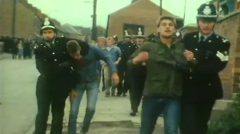 BBC Miners strike in Easington