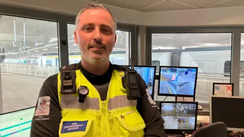 BBC/Georgia Poncia Railway Enforcement Officer Steven Byrne