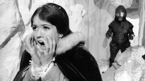 Deborah Watling in a episode of Doctor Who