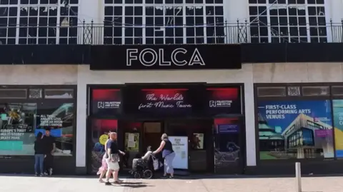 FHDC Outside view shows former Debenhams building now known as Folca