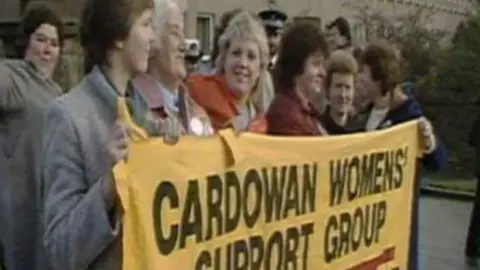 Nicola Regan Nicola's grandmother during a march