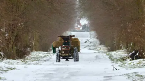 EddieBlizzard A tractor in Sudbury