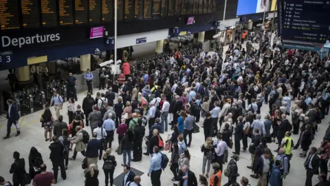 PA London Waterloo station on 1 December, 2017