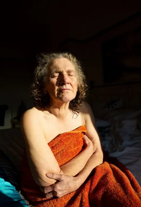 Helen Rimell Susan with her eyes closed