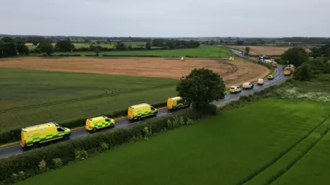 YappApp Scene of the crash near Rufforth