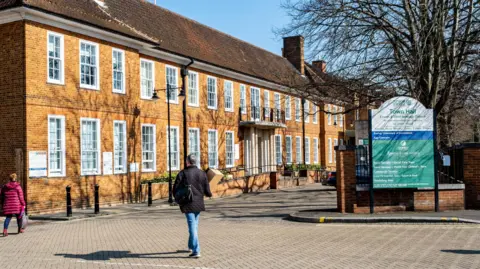 The image shows Epson And Ewell Town Hall Council Offices.