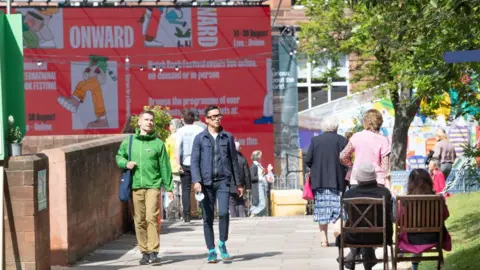 Getty Images Edinburgh Book Festival