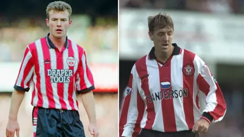 Getty Images Alan Shearer or Matt le Tissier