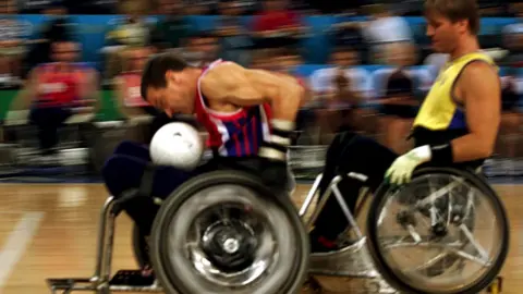 Getty Images Keith Jones at the Sydney Olympics 2000