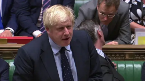 House of Commons Boris Johnson