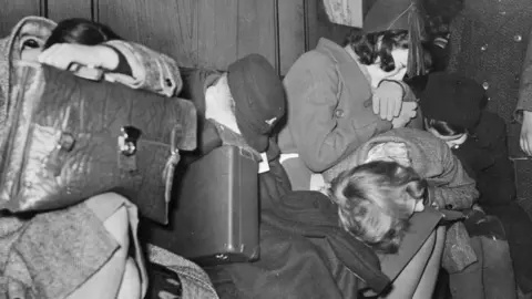 Getty Images Kindertransport children