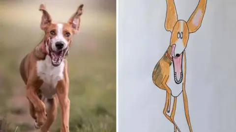 Hercule Van Wolfwinkle Dog and dog portrait by Hercule Van Wolfwinkle