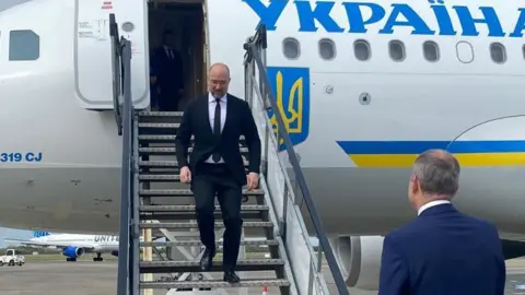 Irish Government Taoiseach meets Ukrainian Prime Minister