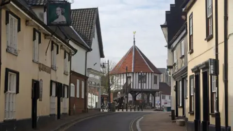 Stephen Mckay/Geograph Bridewell Street and the Market Cross, Wymondham