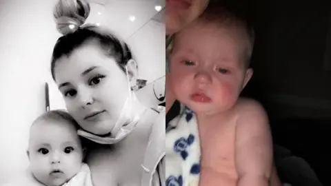 Myer Rudlehoff mum and George in hospital