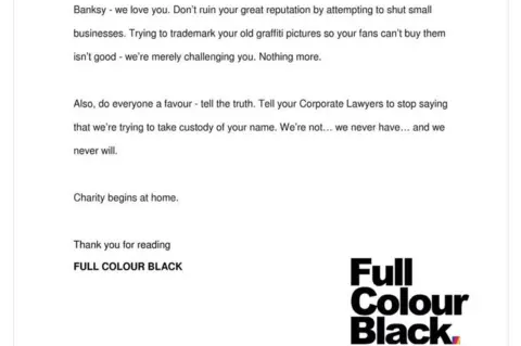 Full colour black full colour black