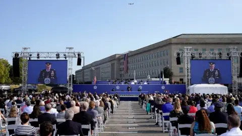 Reuters 9/11 memorial held at the Pentagon on 11 September 2021