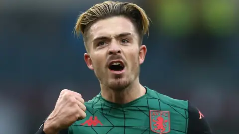 Aston Villa's Jack Grealish