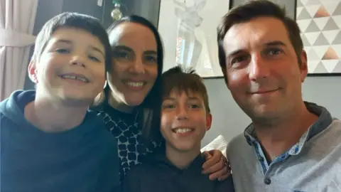 Stef Scott Alex, Stef, Lewis and Stephen Scott